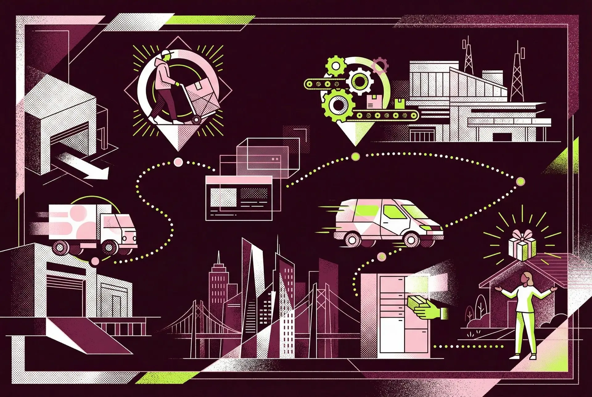 Delivery and courier service operations