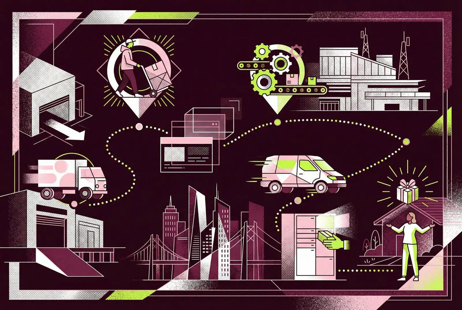 Delivery and courier service operations