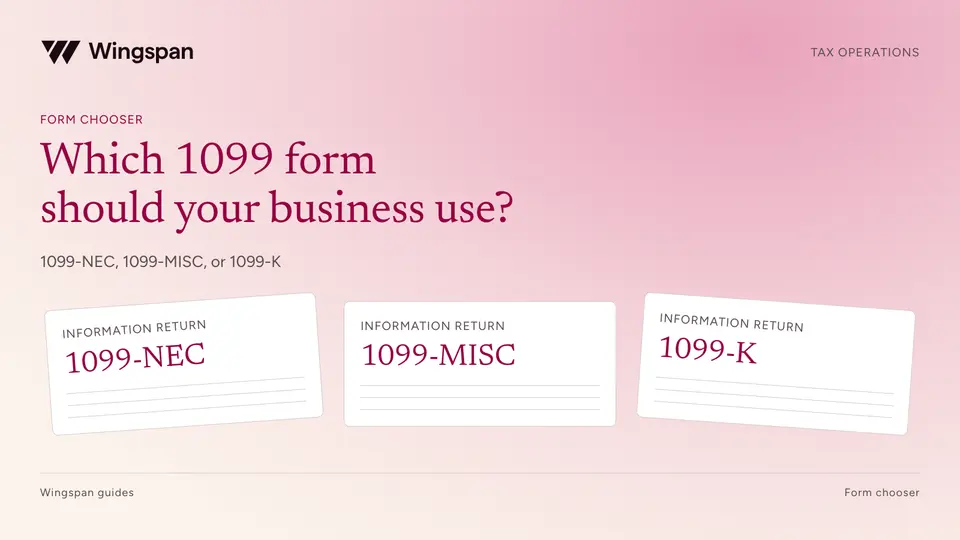 1099-NEC, 1099-MISC, or 1099-K: a decision guide for businesses