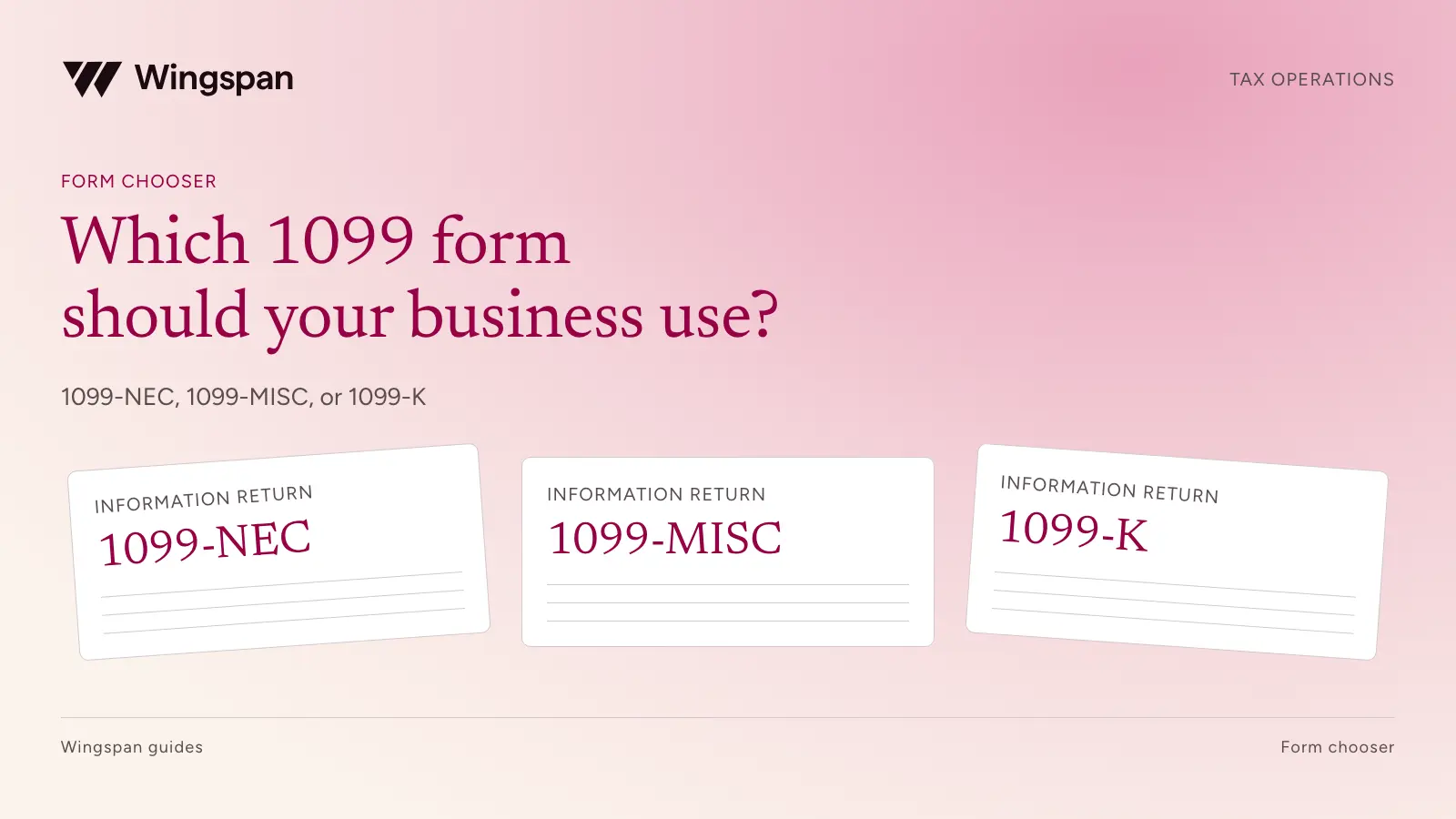 1099-NEC, 1099-MISC, or 1099-K: a decision guide for businesses