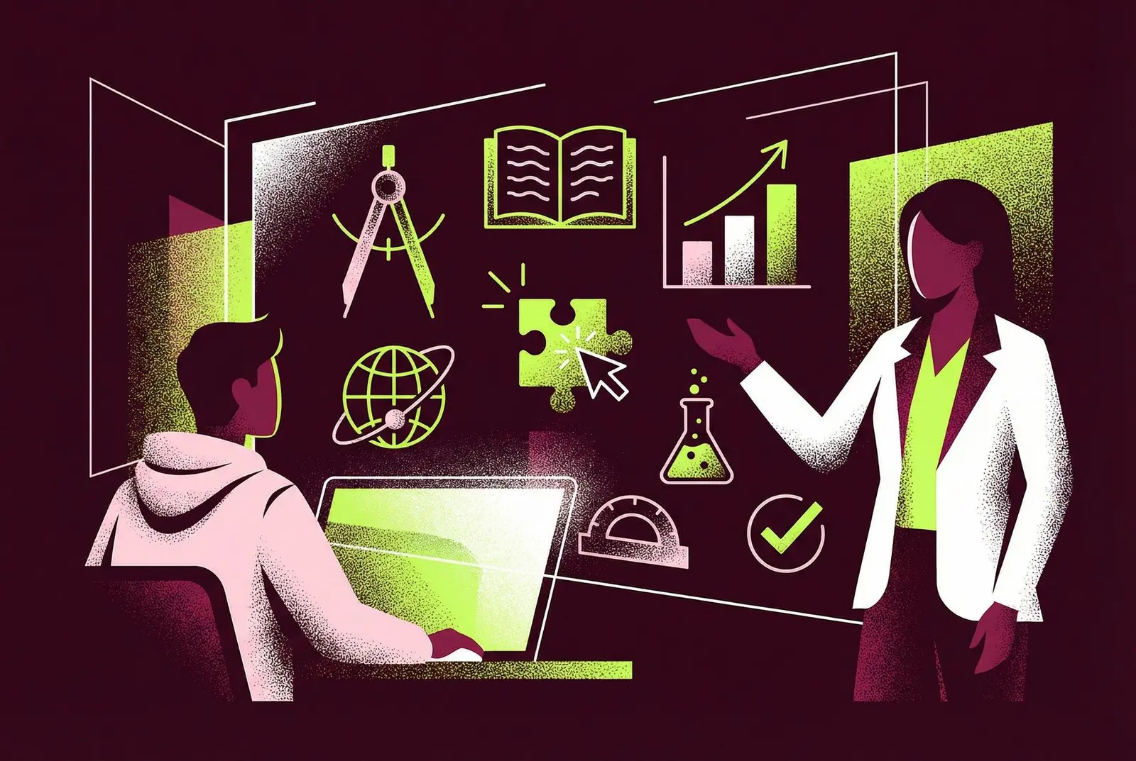 Online tutoring and test preparation session