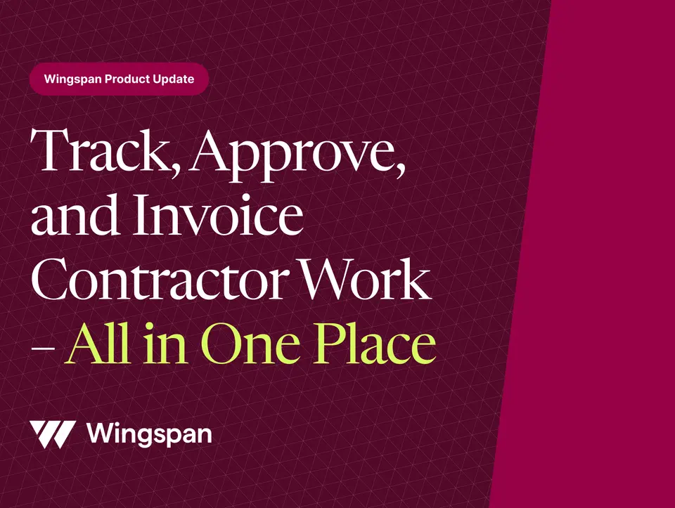 Wingspan Product Update: Work Logging