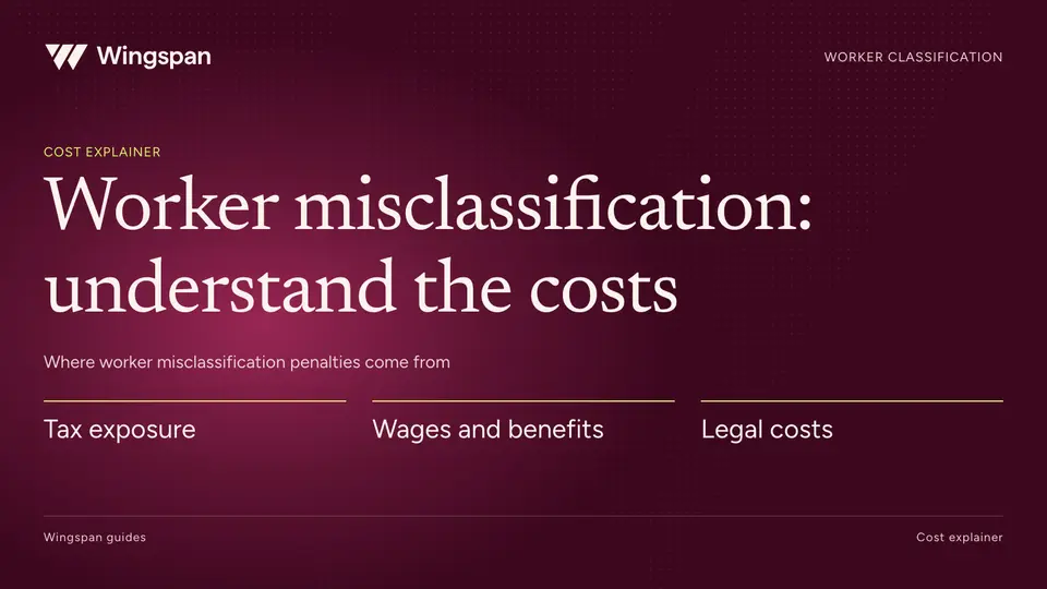 Worker misclassification penalties: where the costs come from