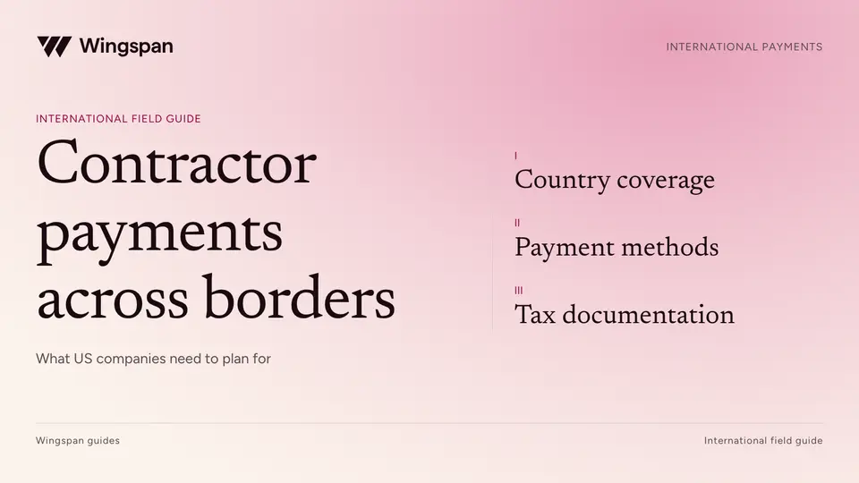 International contractor payments: a field guide for US companies