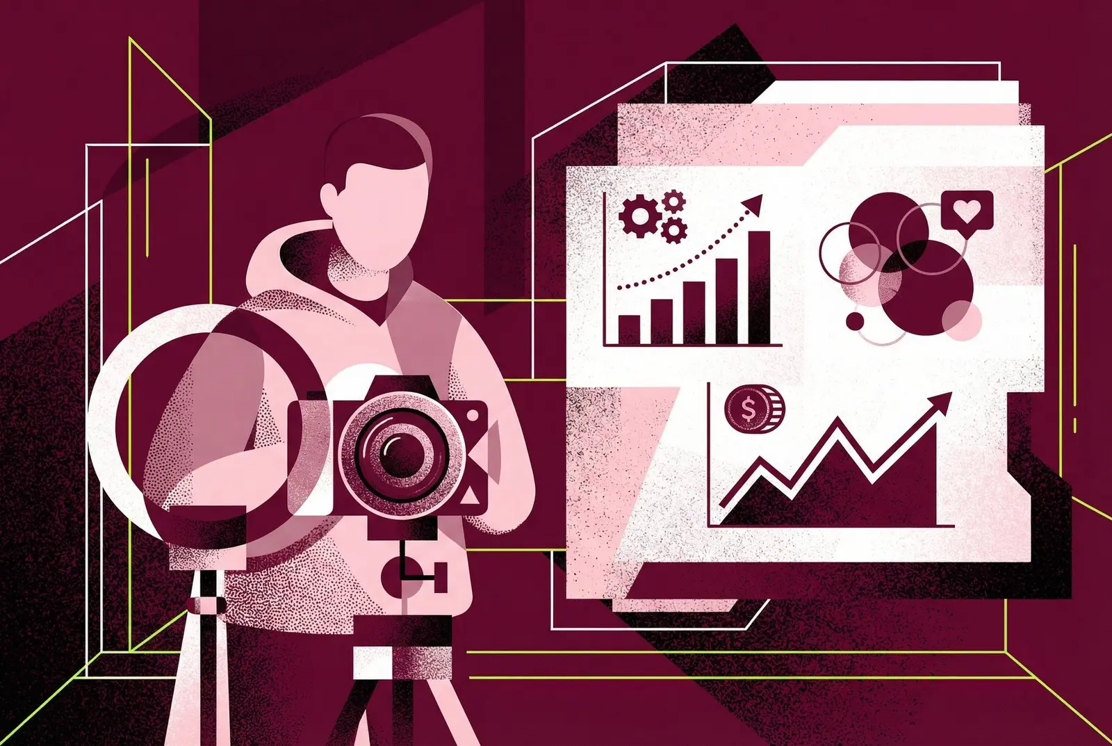 Creator economy content production