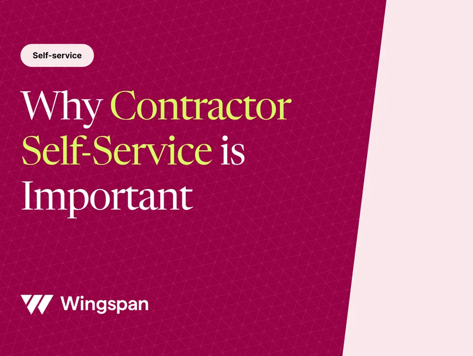 A Key to Contractor Retention: Self-Service