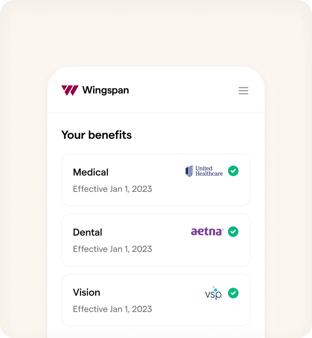 Health insurance benefits