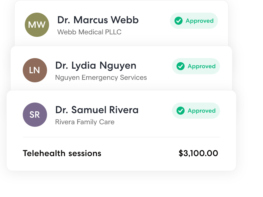 Wingspan payments dashboard