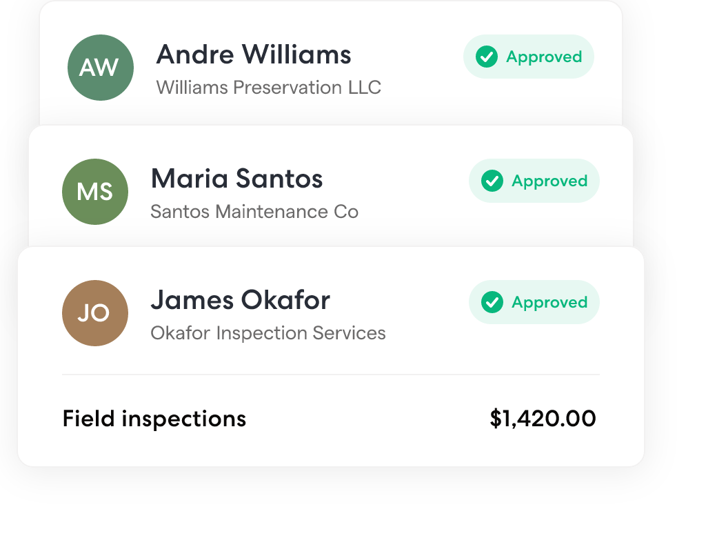 Wingspan payments dashboard
