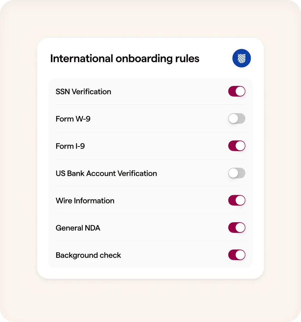 Automated onboarding task management